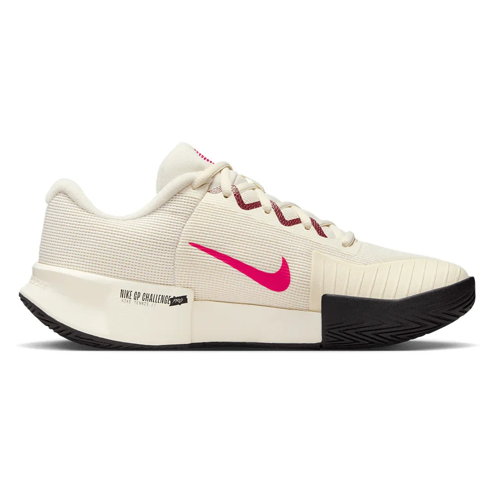 Women's GP Challenge Pro Court Shoes Pale Ivory and Rush Pink
