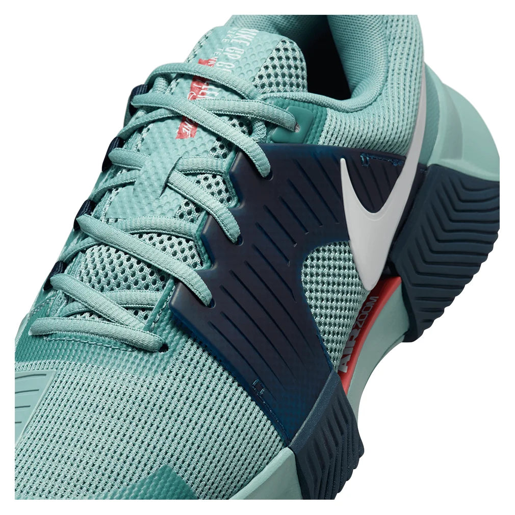 Men's Zoom GP Challenge 1 Court Shoes Cannon and White
