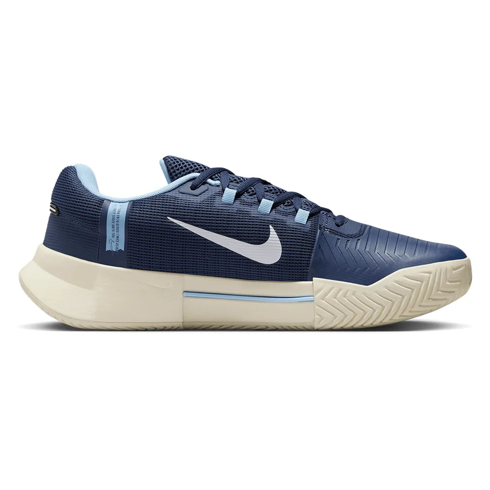 Men's Zoom GP Challenge 1 Court Shoes Midnight Navy and White
