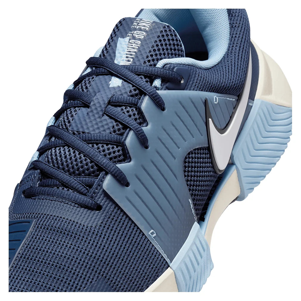 Men's Zoom GP Challenge 1 Court Shoes Midnight Navy and White