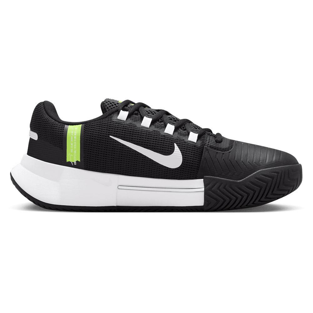 Women's Zoom GP Challenge 1 Shoes Black and White