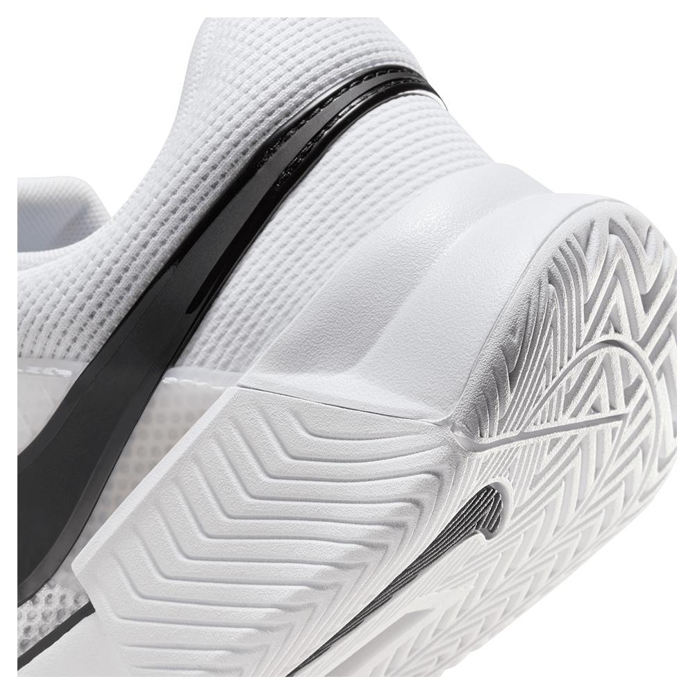 Women's Zoom GP Challenge 1 Court Shoes White and Black