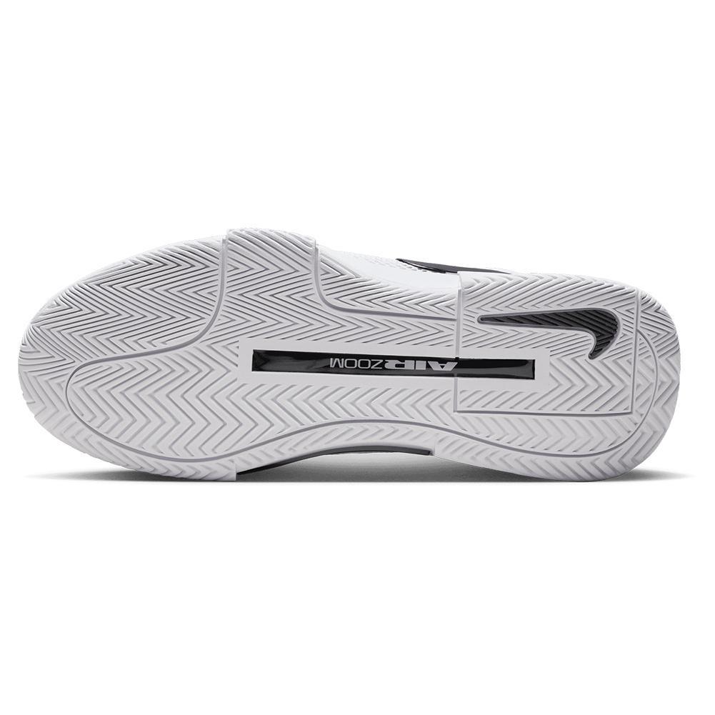 Women's Zoom GP Challenge 1 Court Shoes White and Black