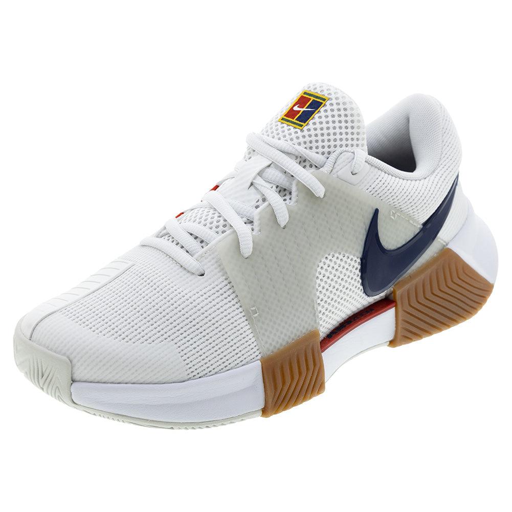 Women's Zoom GP Challenge 1 Court Shoes Summit White and Binary Blue