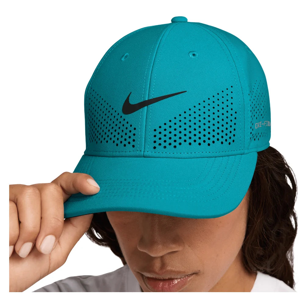 Unisex Dri-FIT ADV Club Structured Swoosh Cap, Nike, 301 Energy/Black, Pickleball Express, FB5636-H26-301-ENERGY-BLACK-1