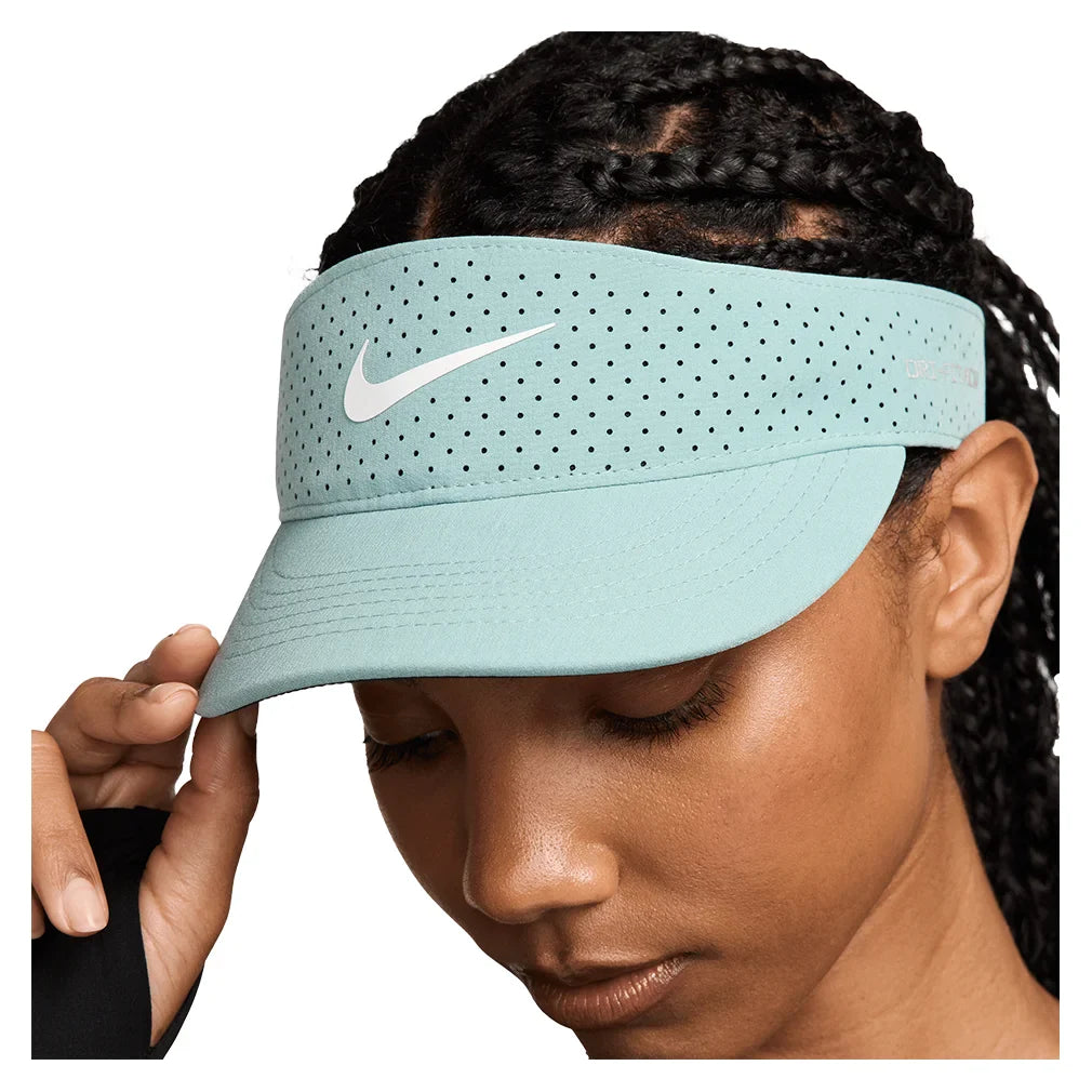 Unisex Dri-FIT Advantage Ace Visor Cannon and White