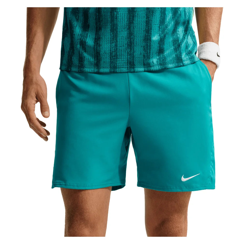 Men's Court Dri-FIT Victory 7 Inch Short, Nike, 300 Energy/White, Pickleball Express, FD5380-H26-300-ENERGY-WHITE-1