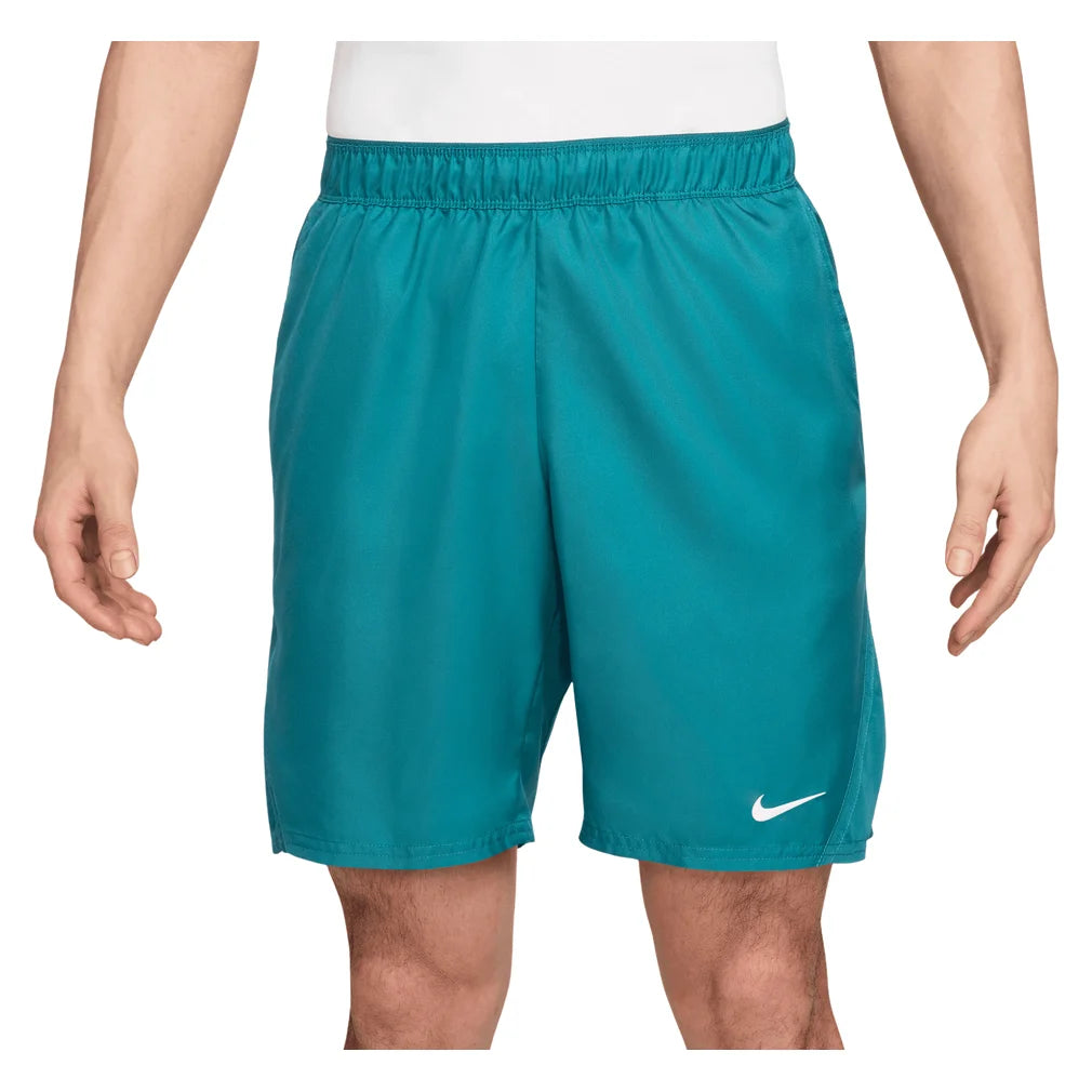 Men's Court Dri-FIT Victory 9 Inch Short Energy and White, Nike, Energy/White, Pickleball Express, FD5384-300H26-ENERGY-WHITE-1