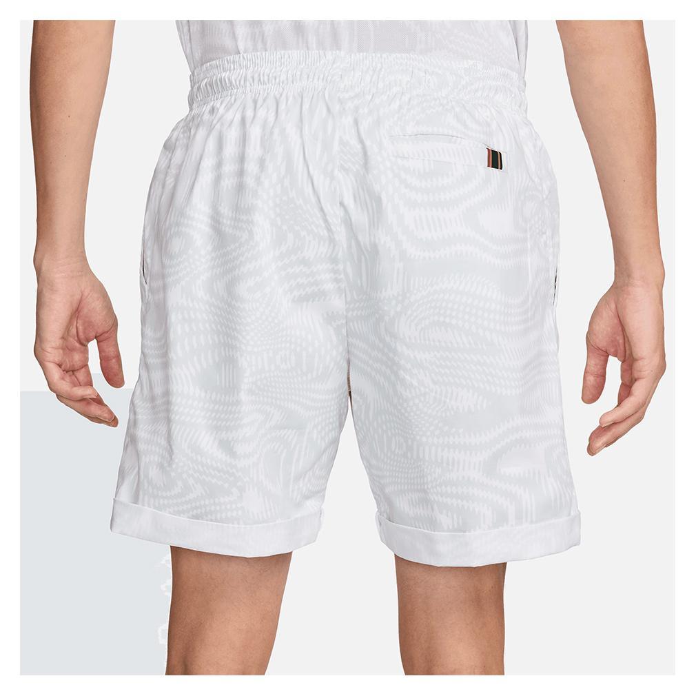 Men's Dri-Fit Heritage 6 Inch Tennis Short White