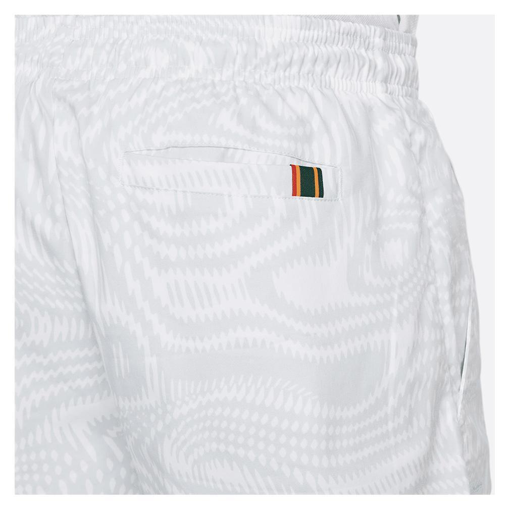 Men's Dri-Fit Heritage 6 Inch Tennis Short White