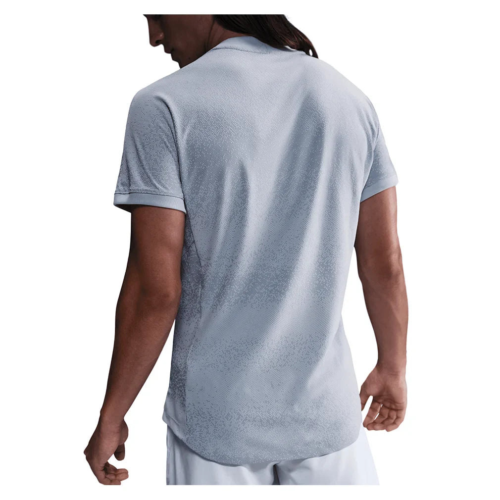 Men's Rafa Court Dri-FIT Advantage Top Ghost and World Indigo
