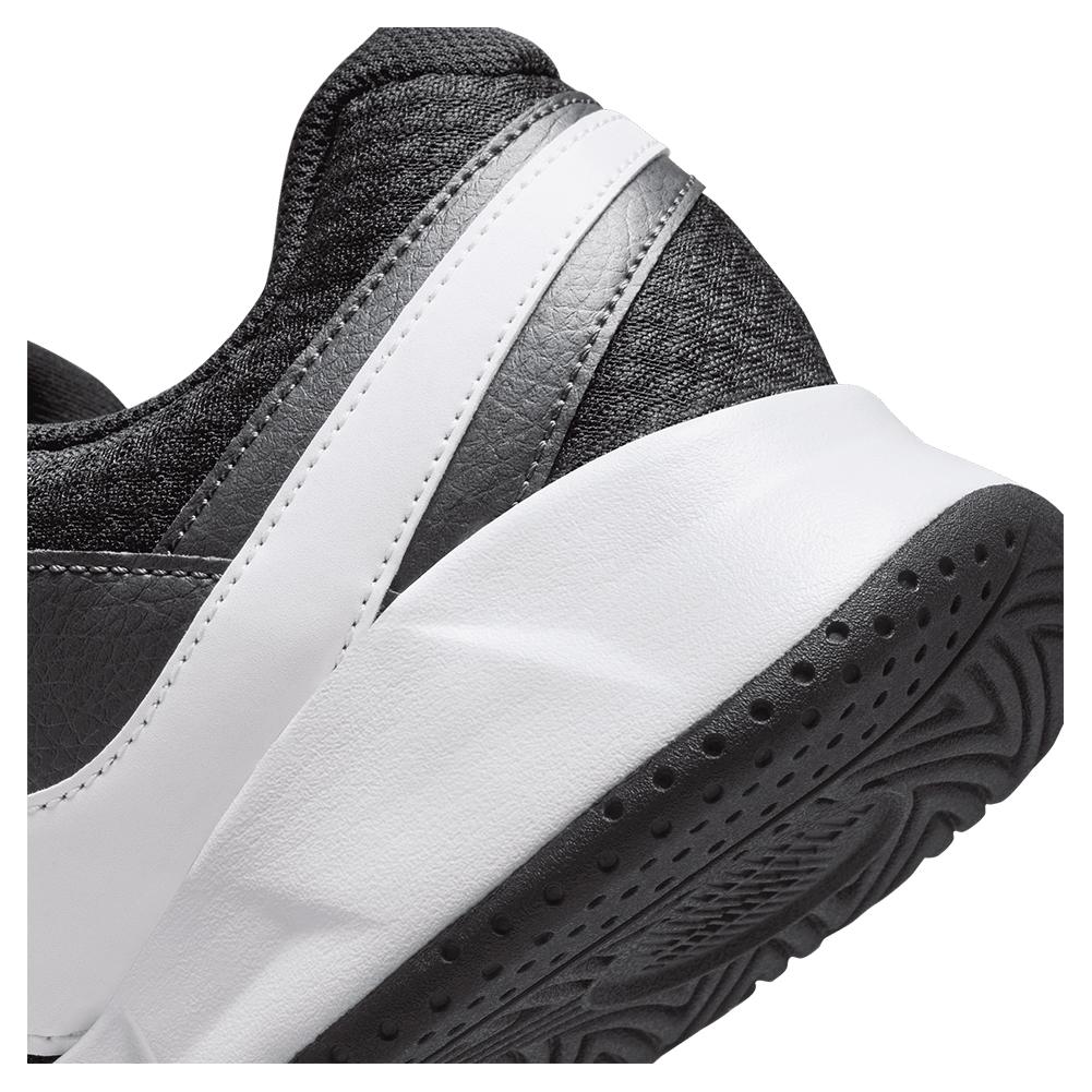 Juniors' Court Lite 4 Court Shoes Black and White