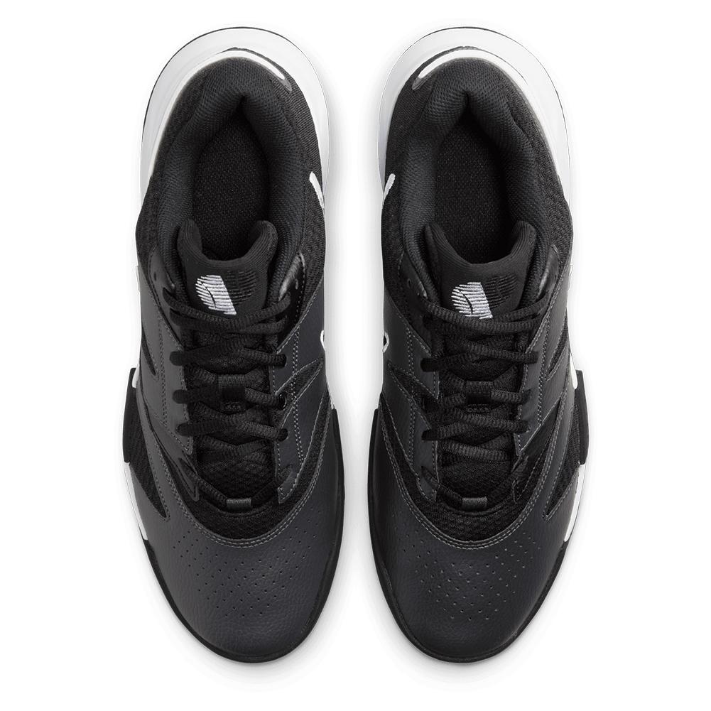 Men's Court Lite 4 Shoes Black and White