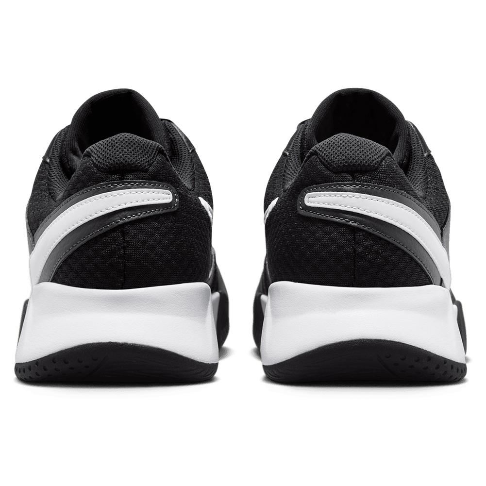 Juniors' Court Lite 4 Court Shoes Black and White