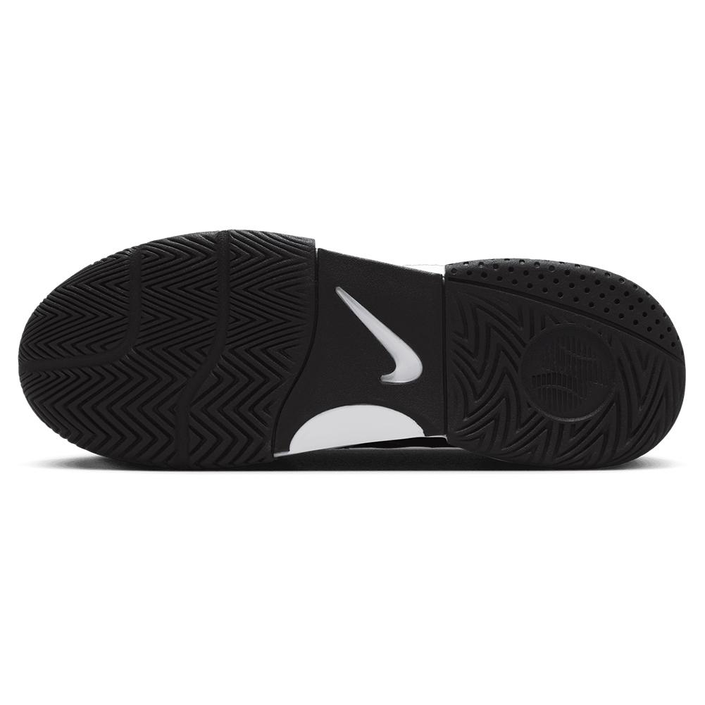 Juniors' Court Lite 4 Court Shoes Black and White
