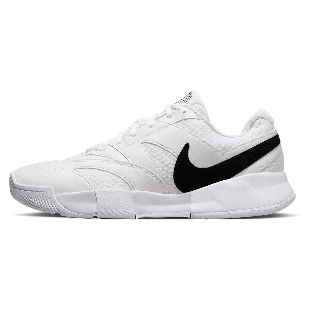 Juniors' Court Lite 4 Court Shoes White and Black