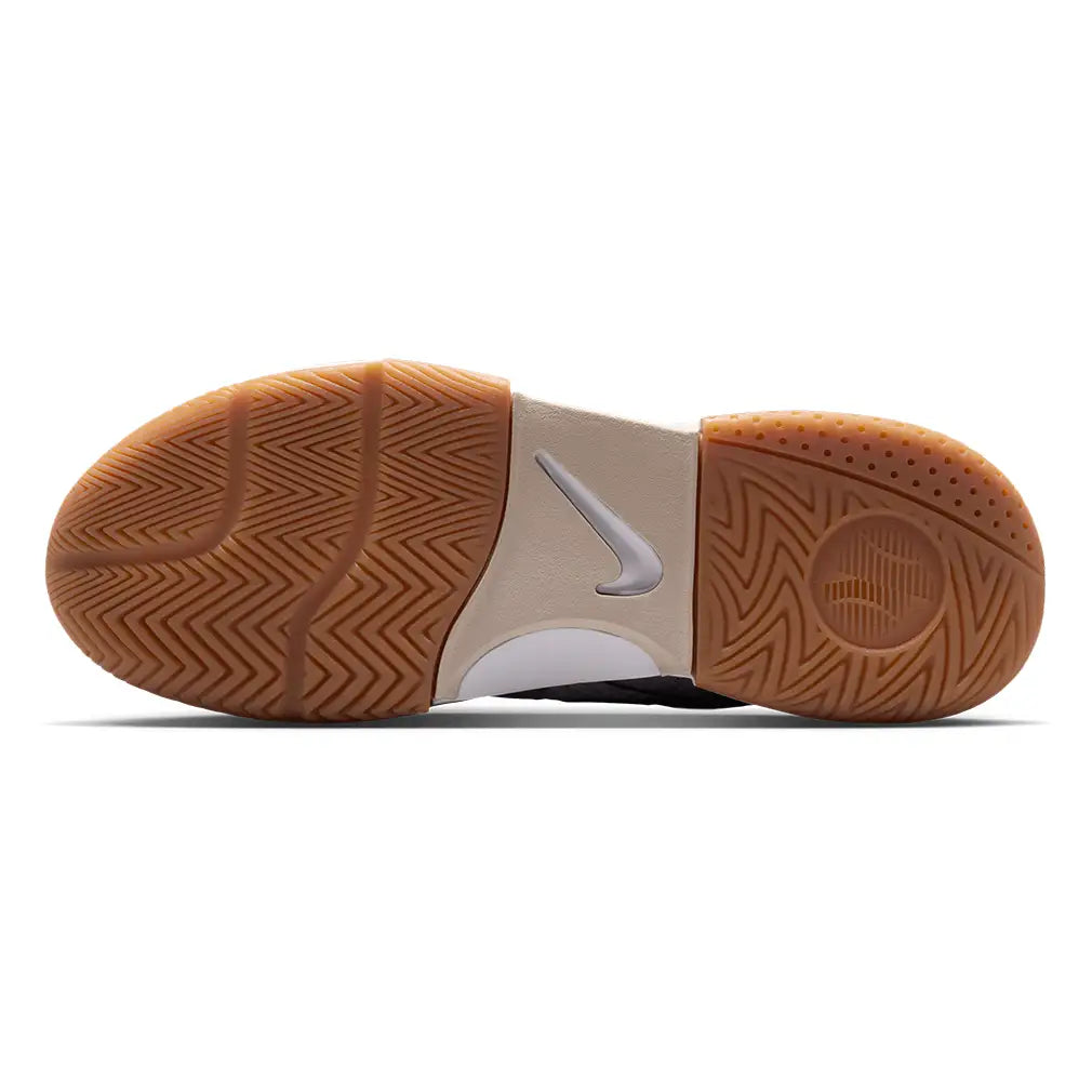 Men's Court Lite 4 Shoes White and Lt Orewood Brown