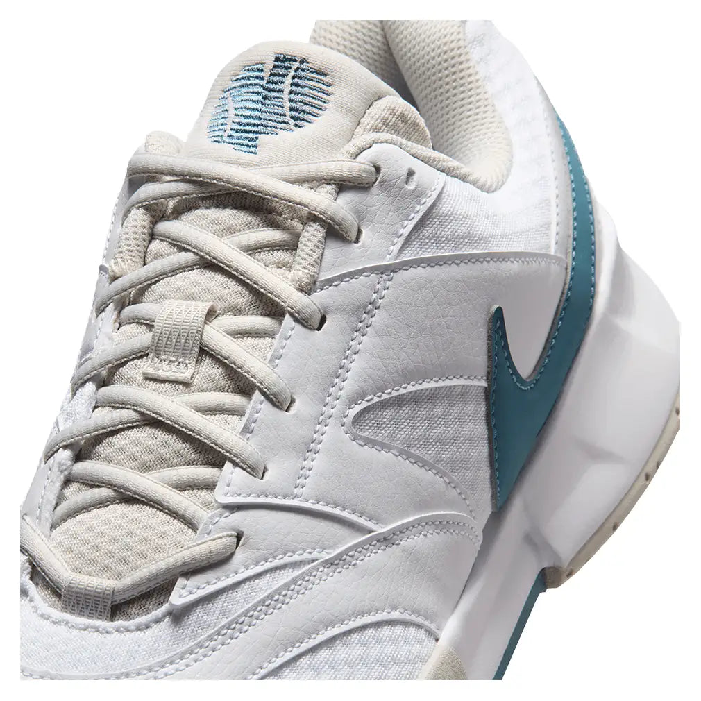 Men's Court Lite 4 Shoes White and Smokey Blue