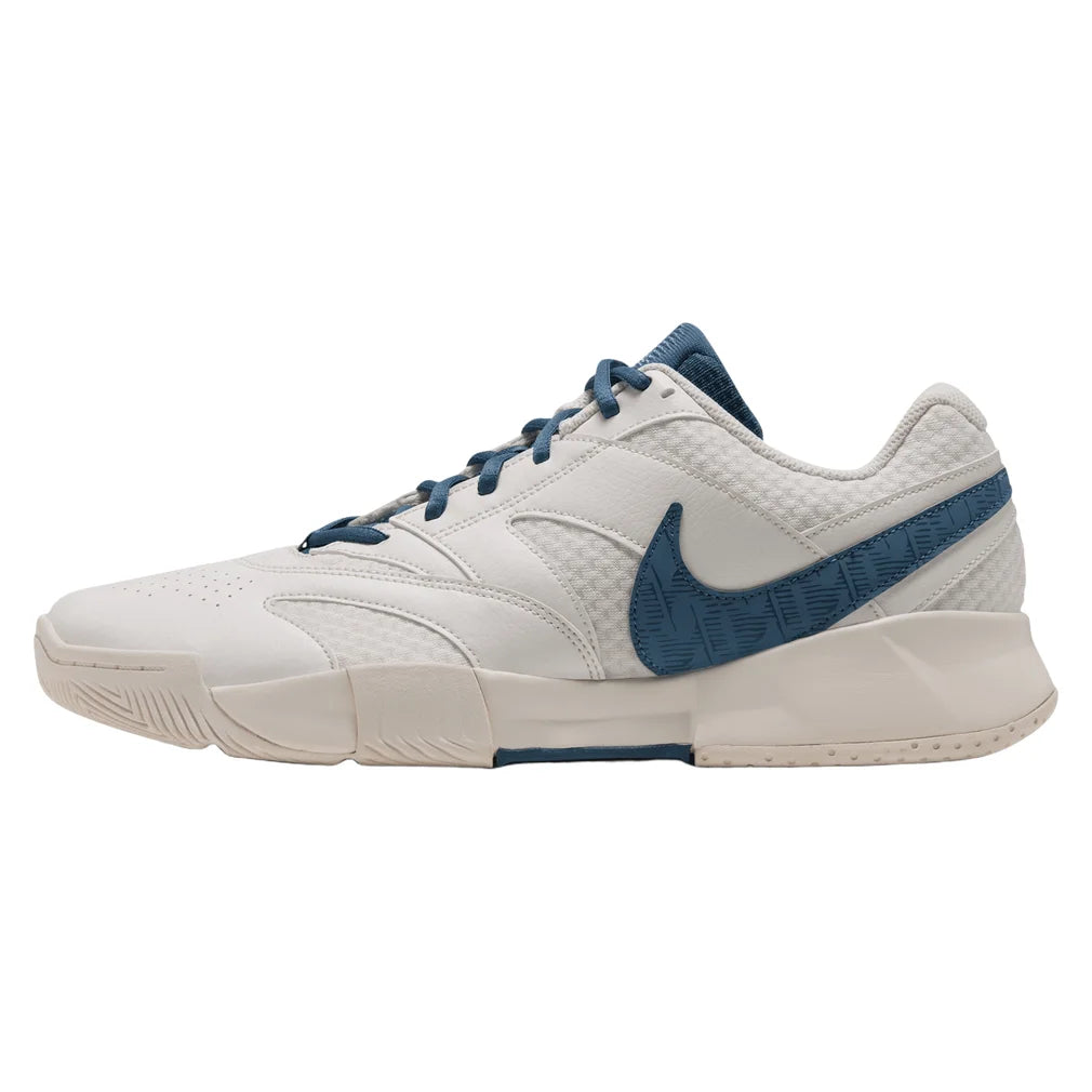 Men's Court Lite 4 Shoes Sail and Smokey Blue, Nike, Pickleball Express, FD6574-121H26-10