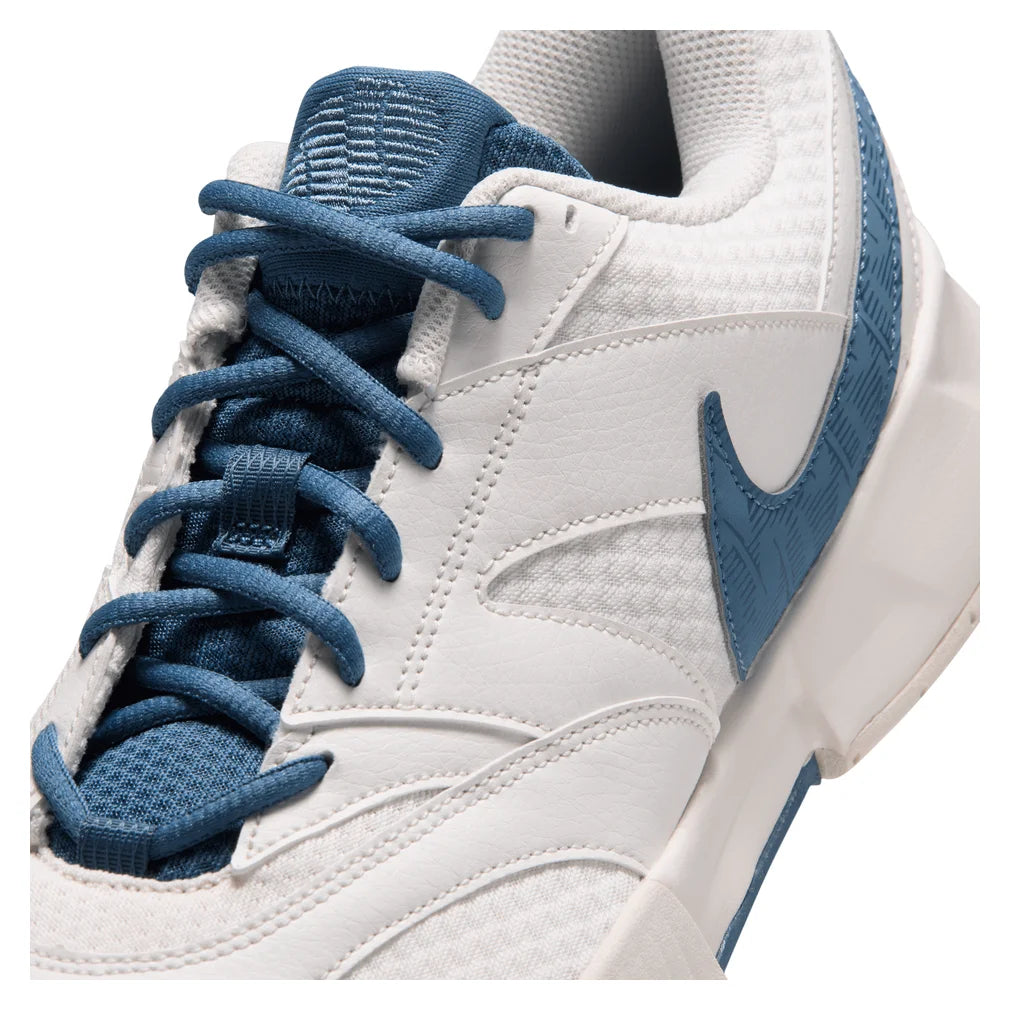 Men's Court Lite 4 Shoes Sail and Smokey Blue, Nike, Pickleball Express, FD6574-121H26-5