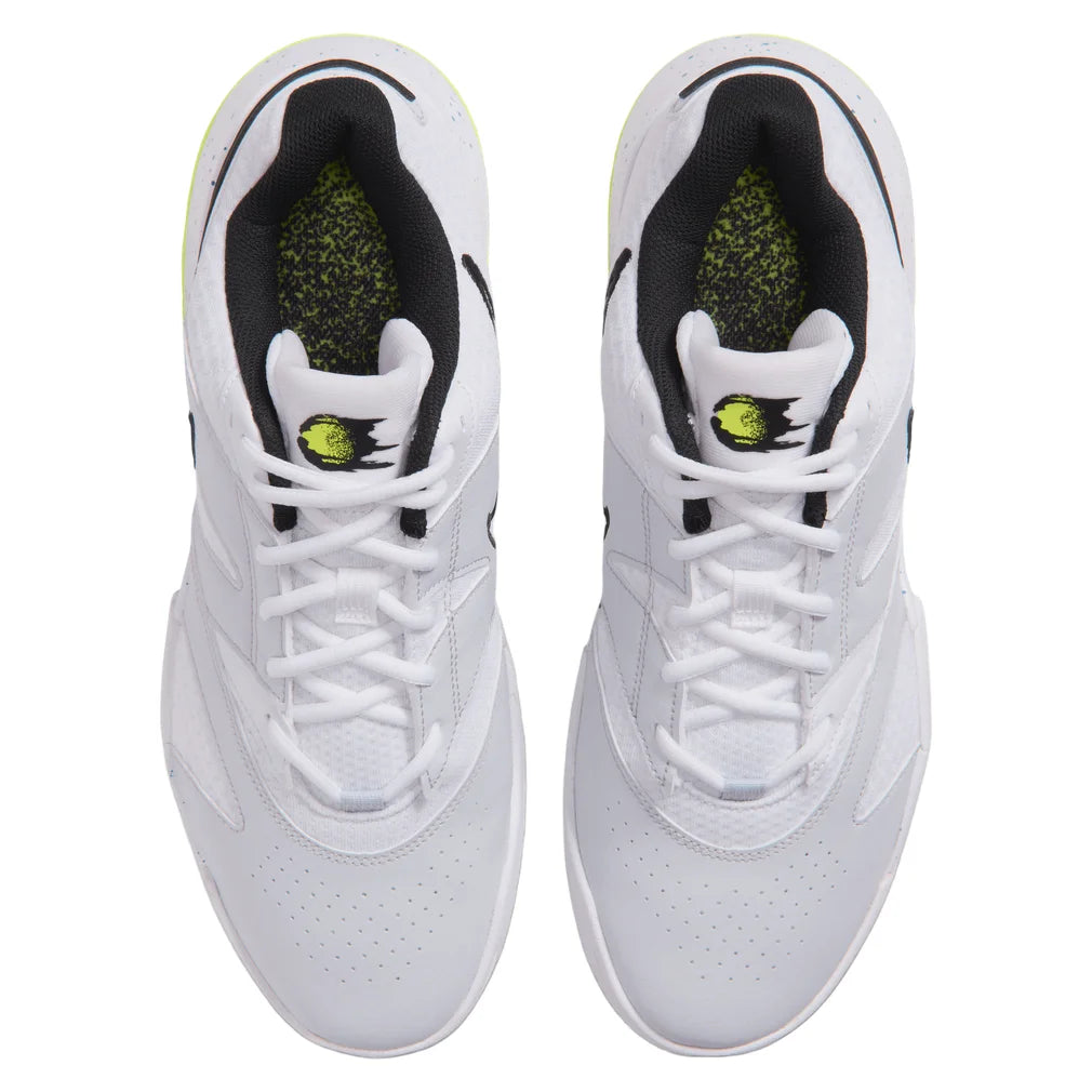 Men's Court Lite 4 Shoes White and Volt, Nike, Pickleball Express, FD6574-125H26-1