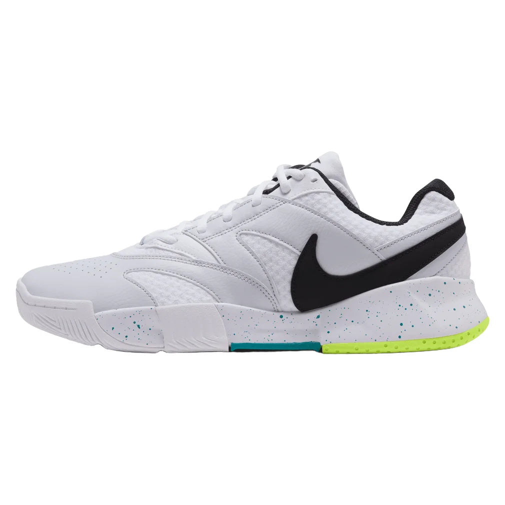 Men's Court Lite 4 Shoes White and Volt, Nike, Pickleball Express, FD6574-125H26-3