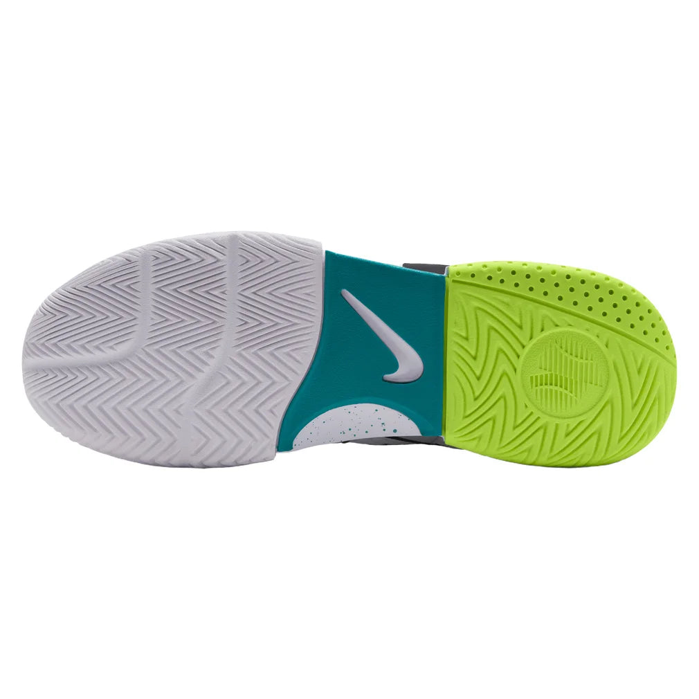 Men's Court Lite 4 Shoes White and Volt, Nike, Pickleball Express, FD6574-125H26-8