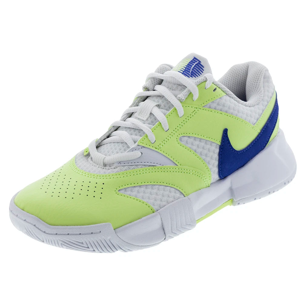 Women's Court Lite 4 Shoes White and Sapphire