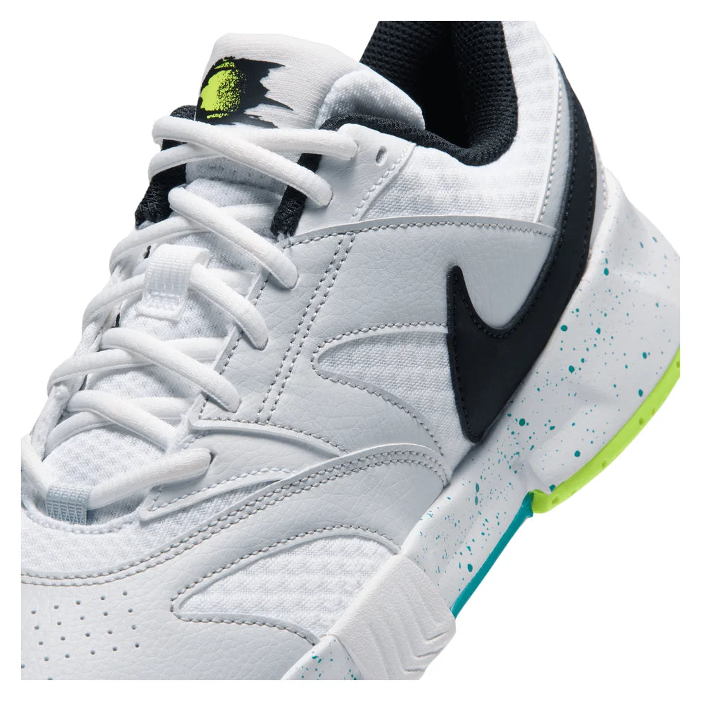 Women's Court Lite 4 Shoes White and Volt, Nike, Pickleball Express, FD6575-125H26-6