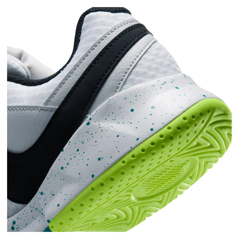 Women's Court Lite 4 Shoes White and Volt, Nike, Pickleball Express, FD6575-125H26-7