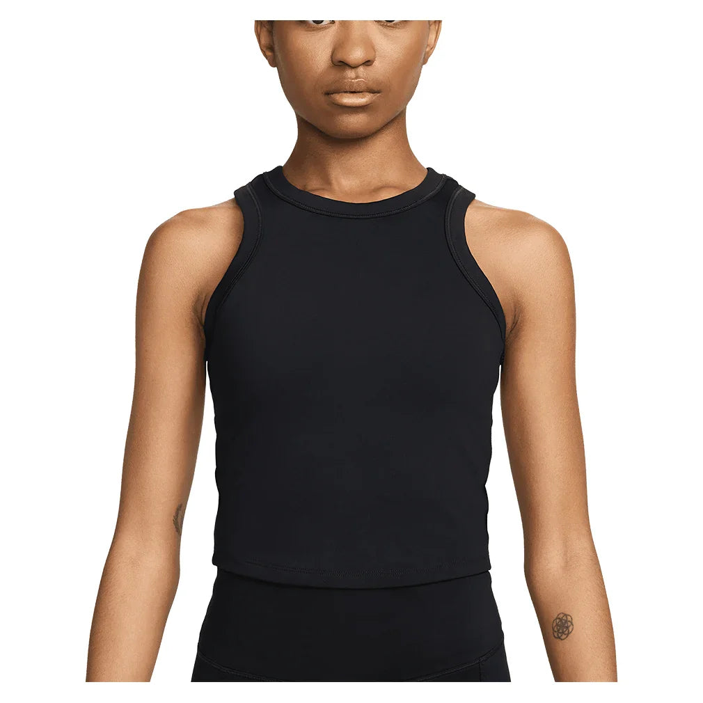 Women's One Fitted Dri-FIT Cropped Tank Top