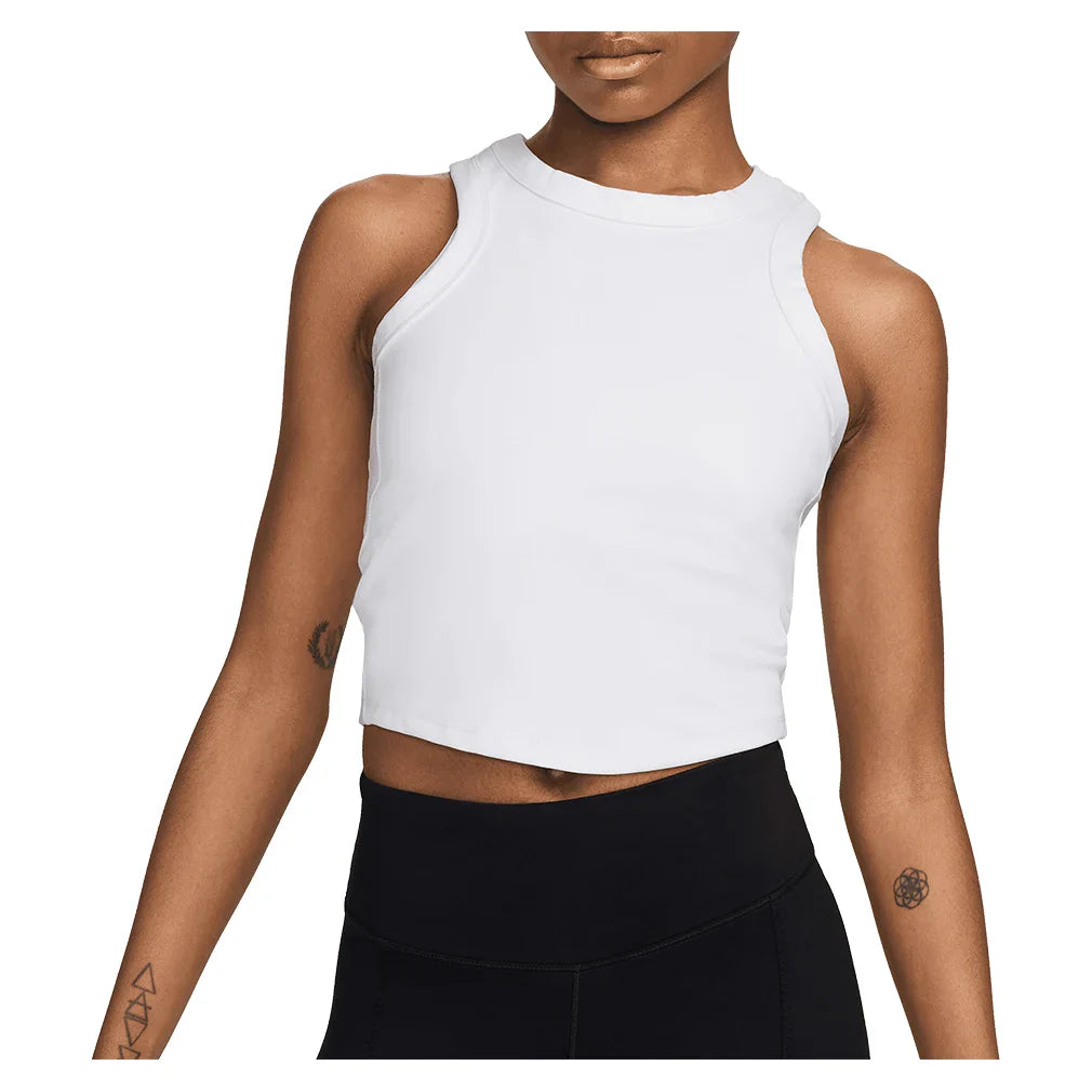 Women's One Fitted Dri-FIT Cropped Tank Top