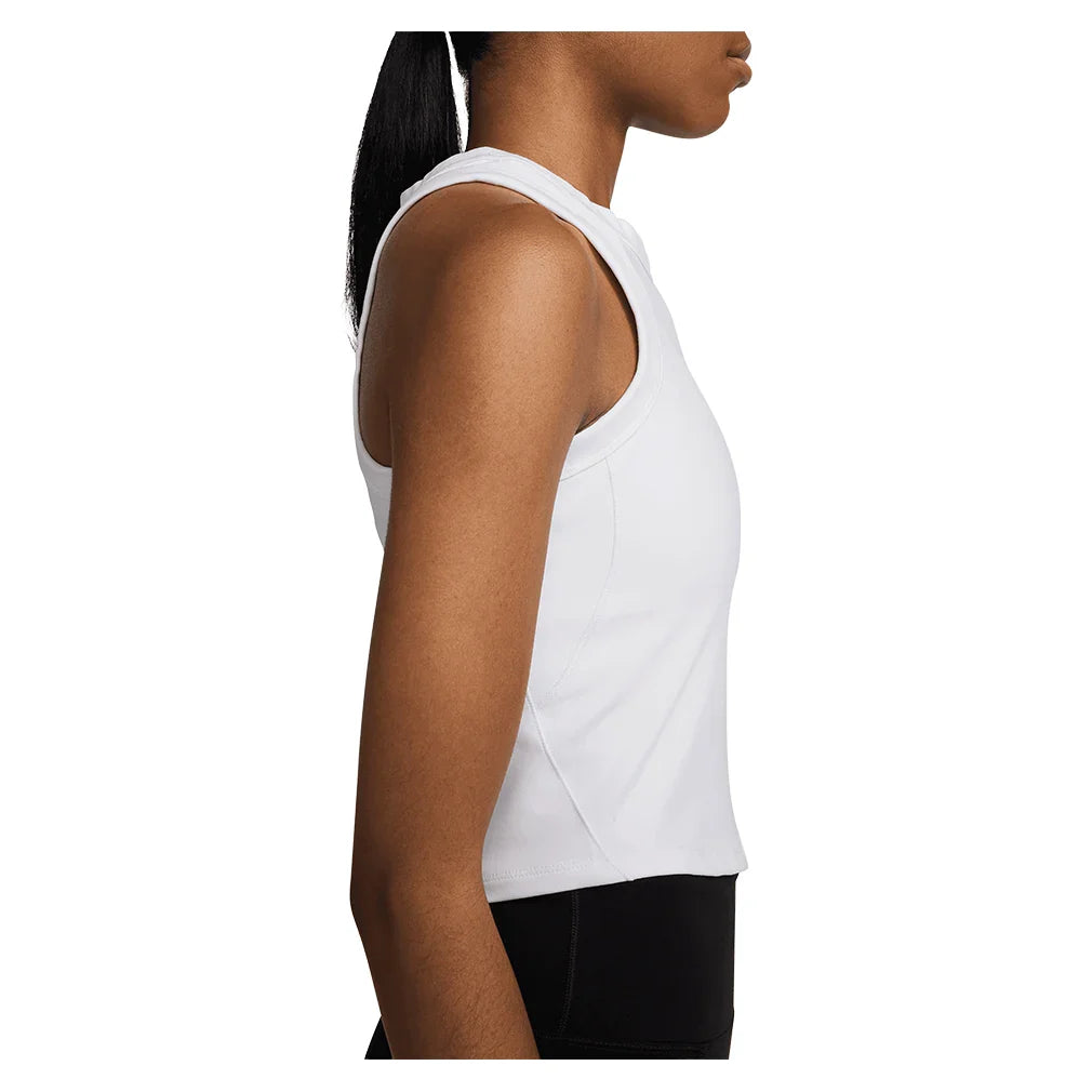 Women's One Fitted Dri-FIT Cropped Tank Top