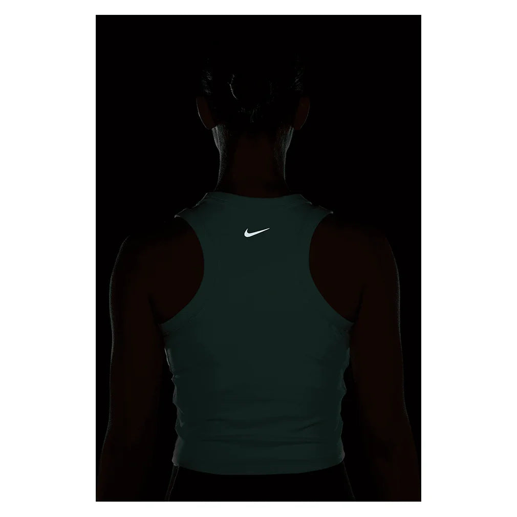 Women`s One Fitted Dri-FIT Cropped Tennis Tank Top