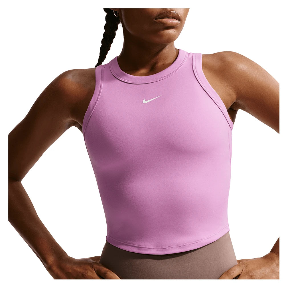 Women's One Fitted Dri-FIT Crop Training Tank