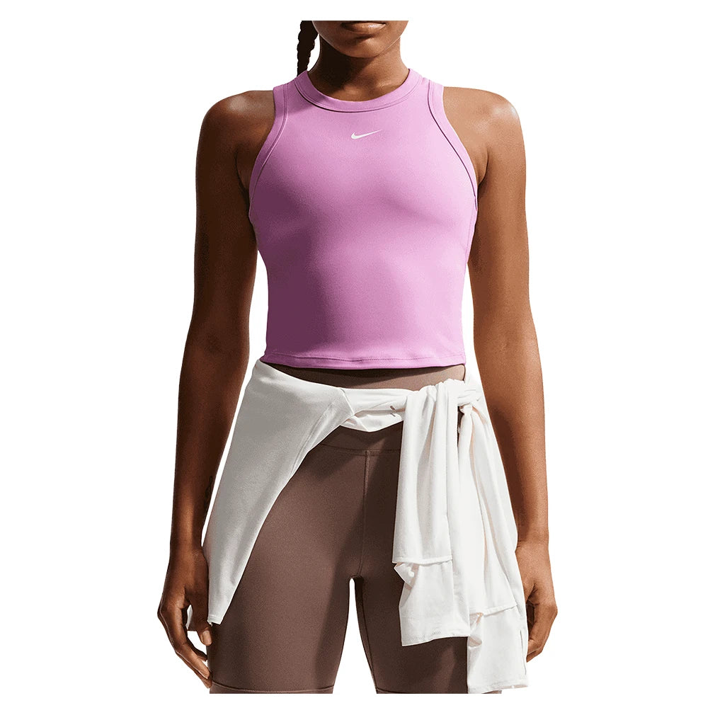 Women's One Fitted Dri-FIT Crop Training Tank