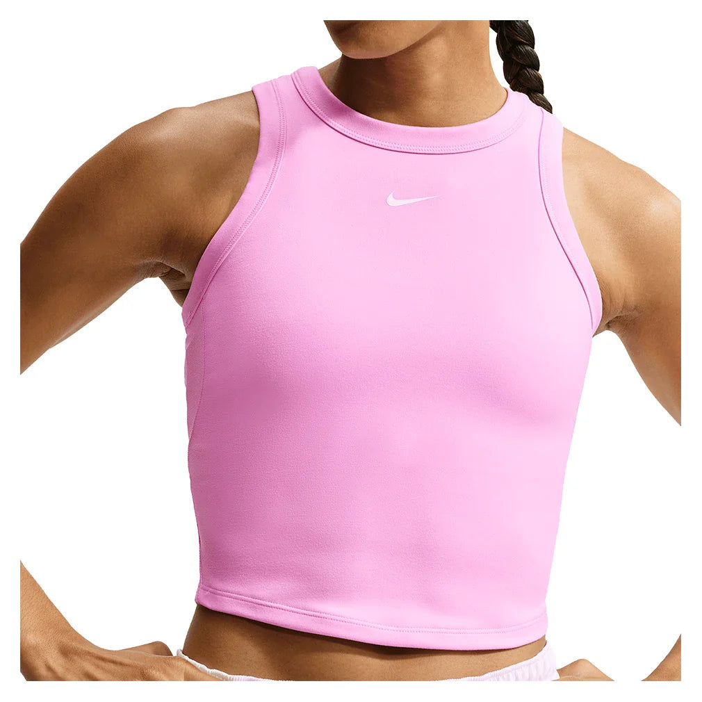 Women's One Fitted Dri-FIT Cropped Training Tank