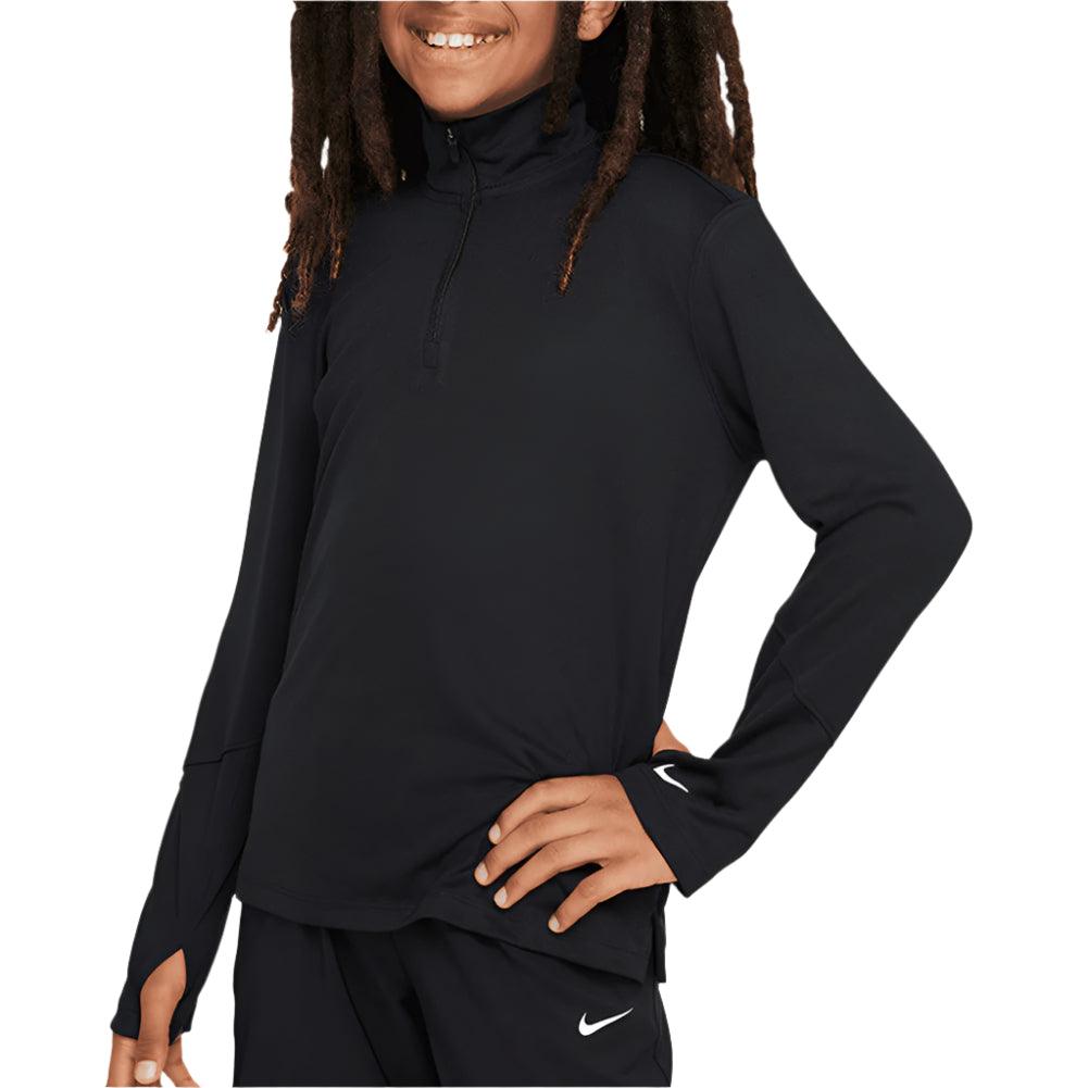 Boys' Dri-Fit Multi Long Sleeve Half Zip Top