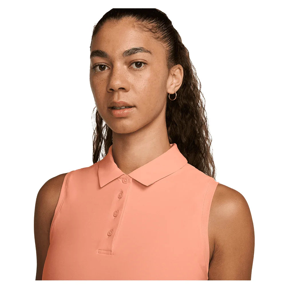 Women`s Dri-Fit Victory Sleeveless Tennis Polo