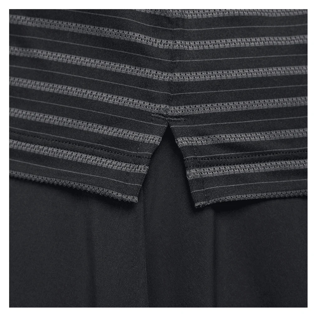 Women's Dri-Fit Victory Sleeveless Striped Polo