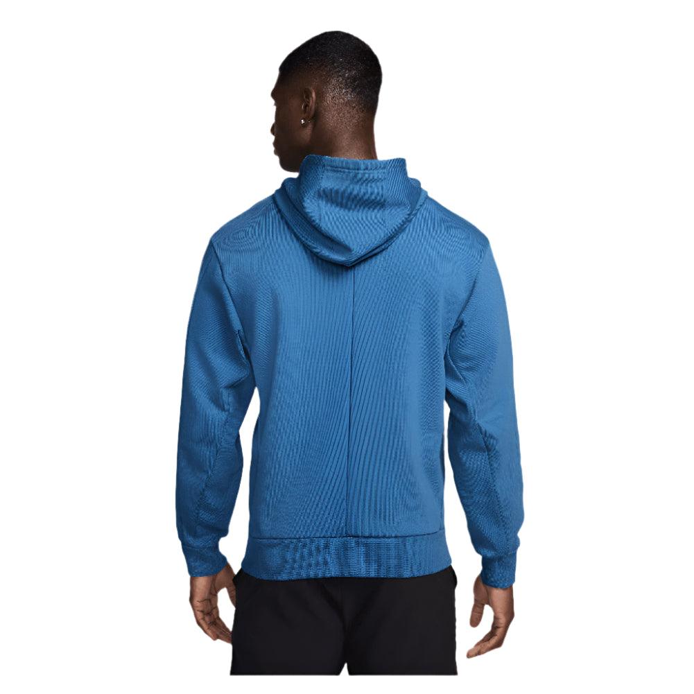 Men's Heritage Dri-FIT Fleece Hoodie Star Blue and Psychic Blue
