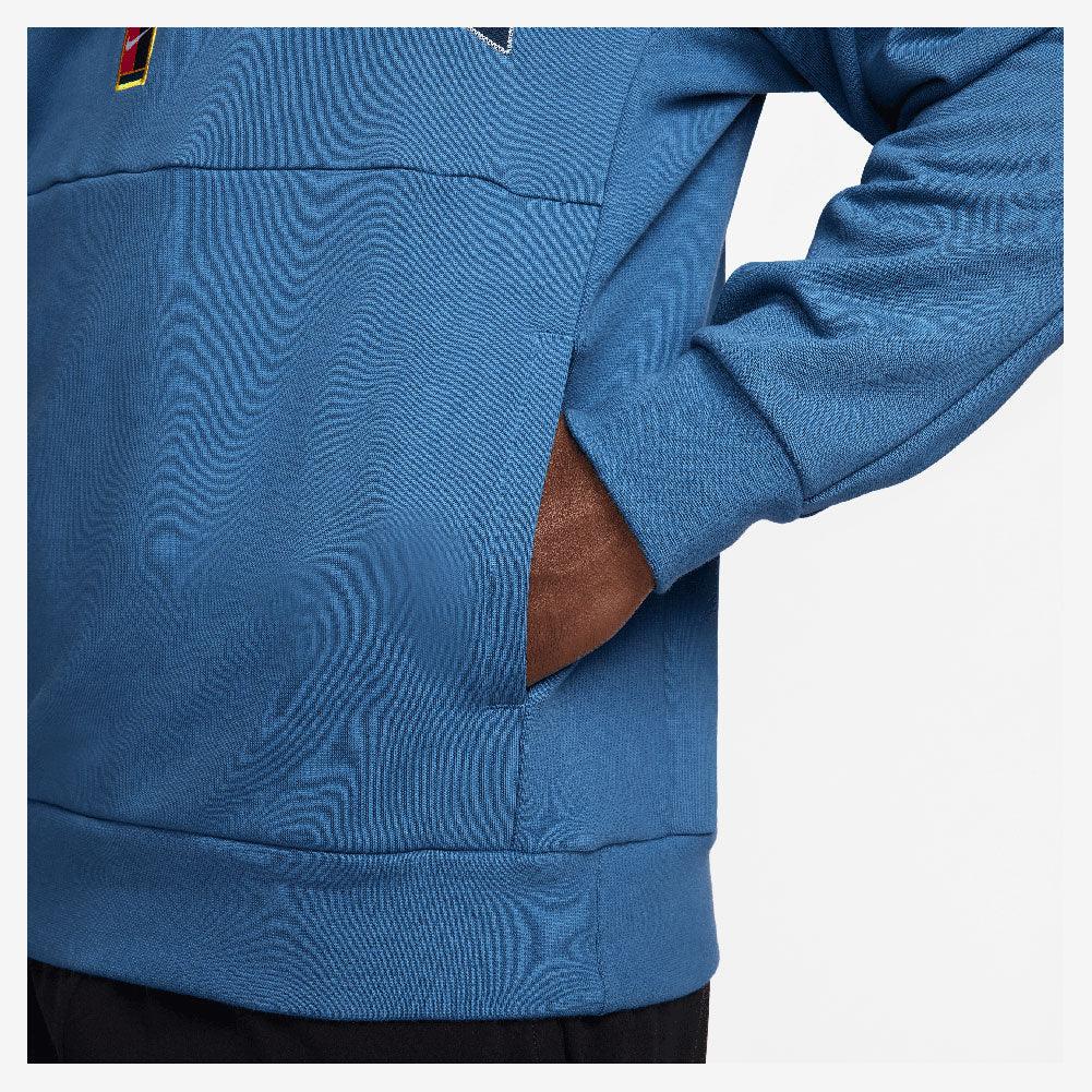 Men's Heritage Dri-FIT Fleece Hoodie Star Blue and Psychic Blue