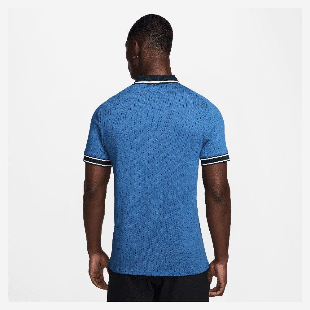 Men's Heritage Polo Star Blue and Armory Navy