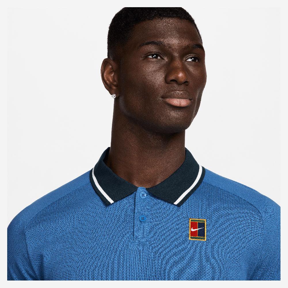 Men's Heritage Polo Star Blue and Armory Navy