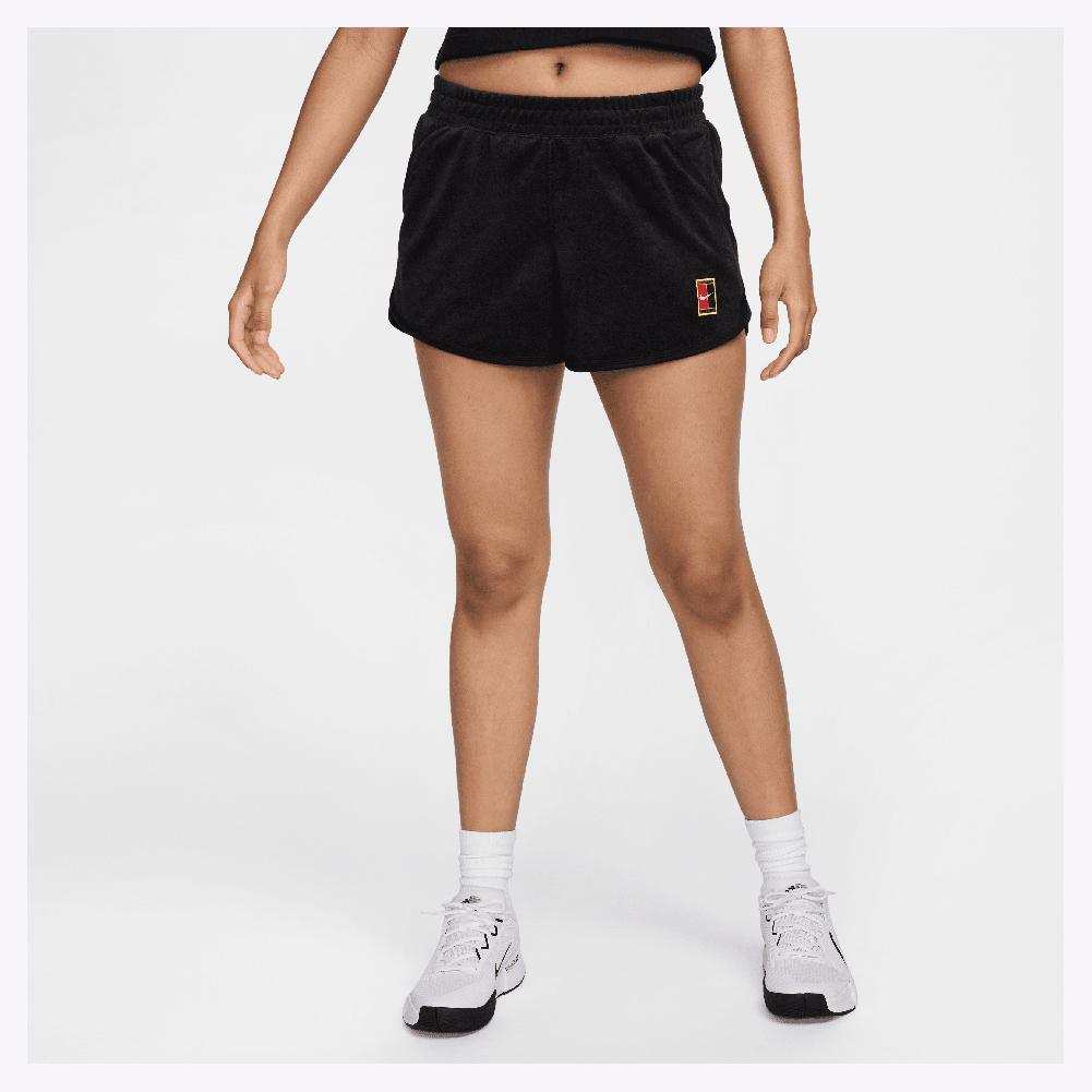 Womens Heritage Mid-Rise Shorts Black