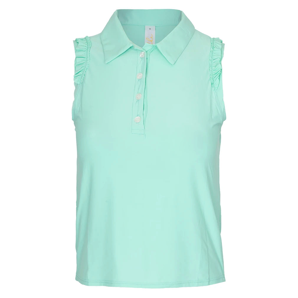 Women's Rally Polo Tank Menthol