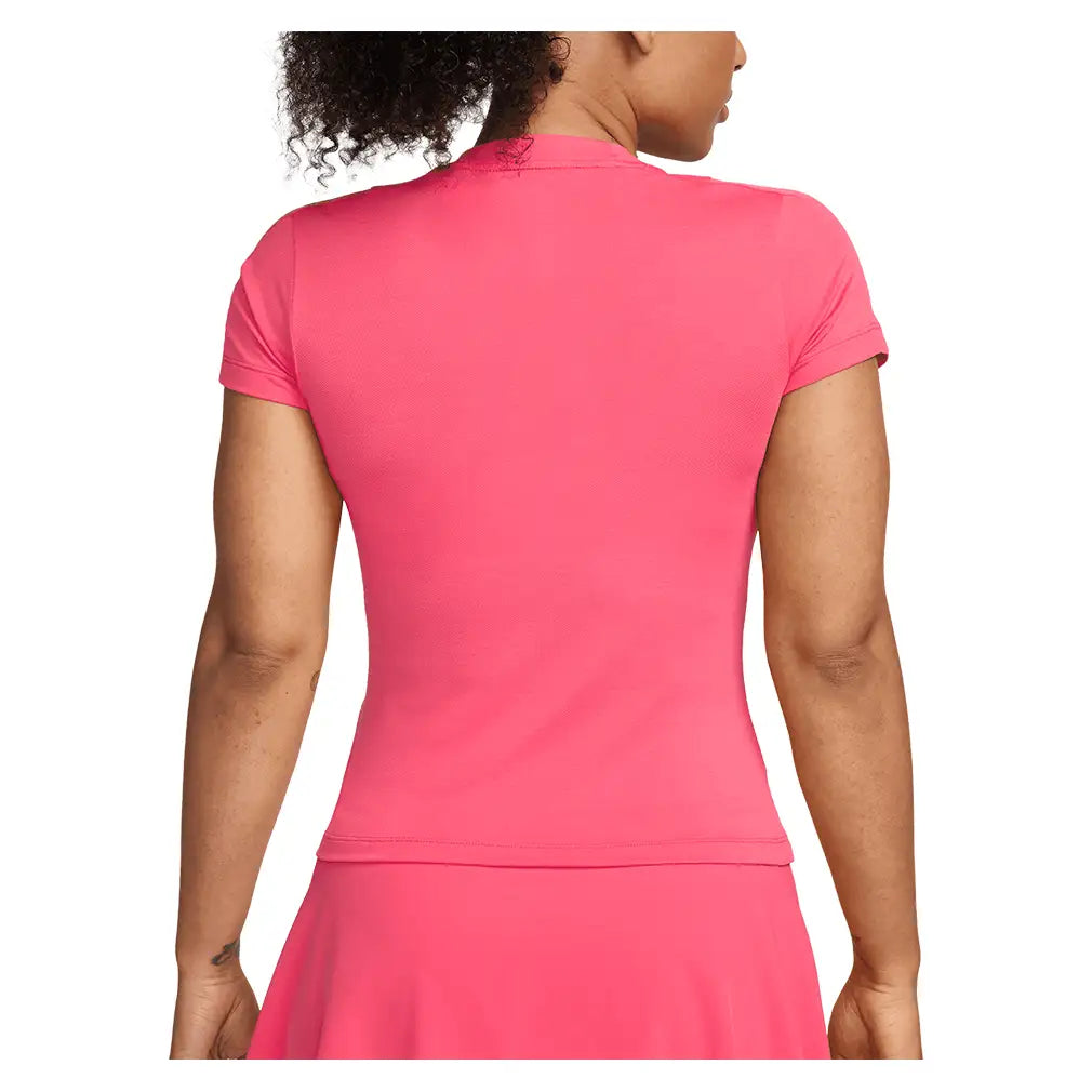 Womens Adventage Short Sleeve Tennis Top