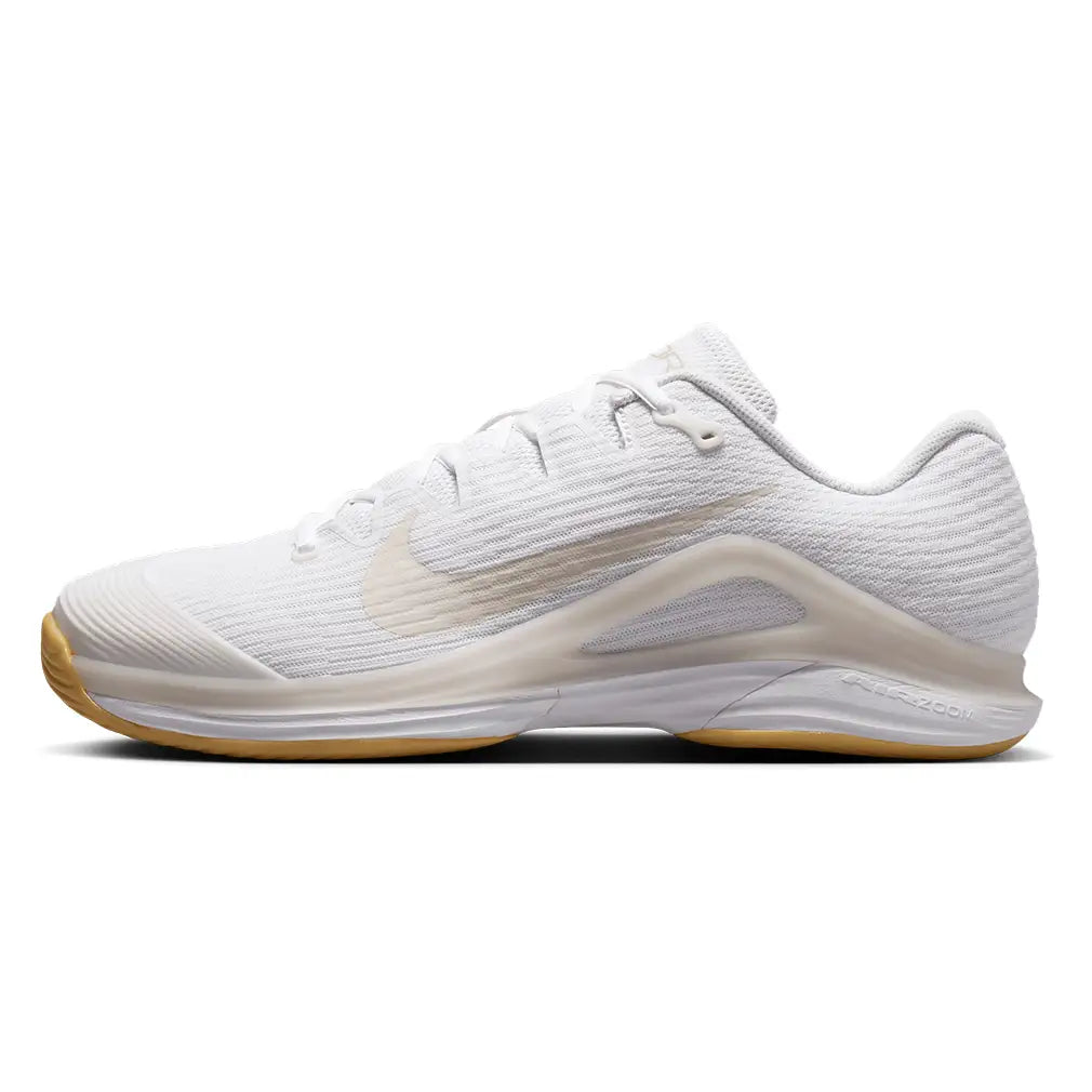 Men's Zoom Vapor 12 Shoes White and Lt Orewood Brown