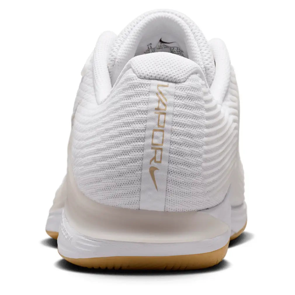 Men's Zoom Vapor 12 Shoes White and Lt Orewood Brown