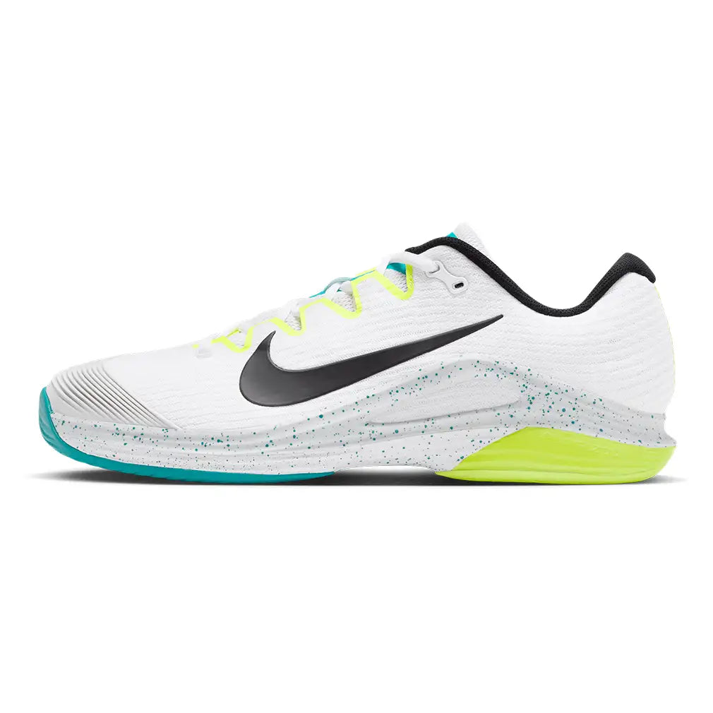 Men's Zoom Vapor 12 Shoes White and Volt